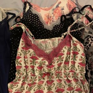 Lot of 8 maternity/nursing nightgowns